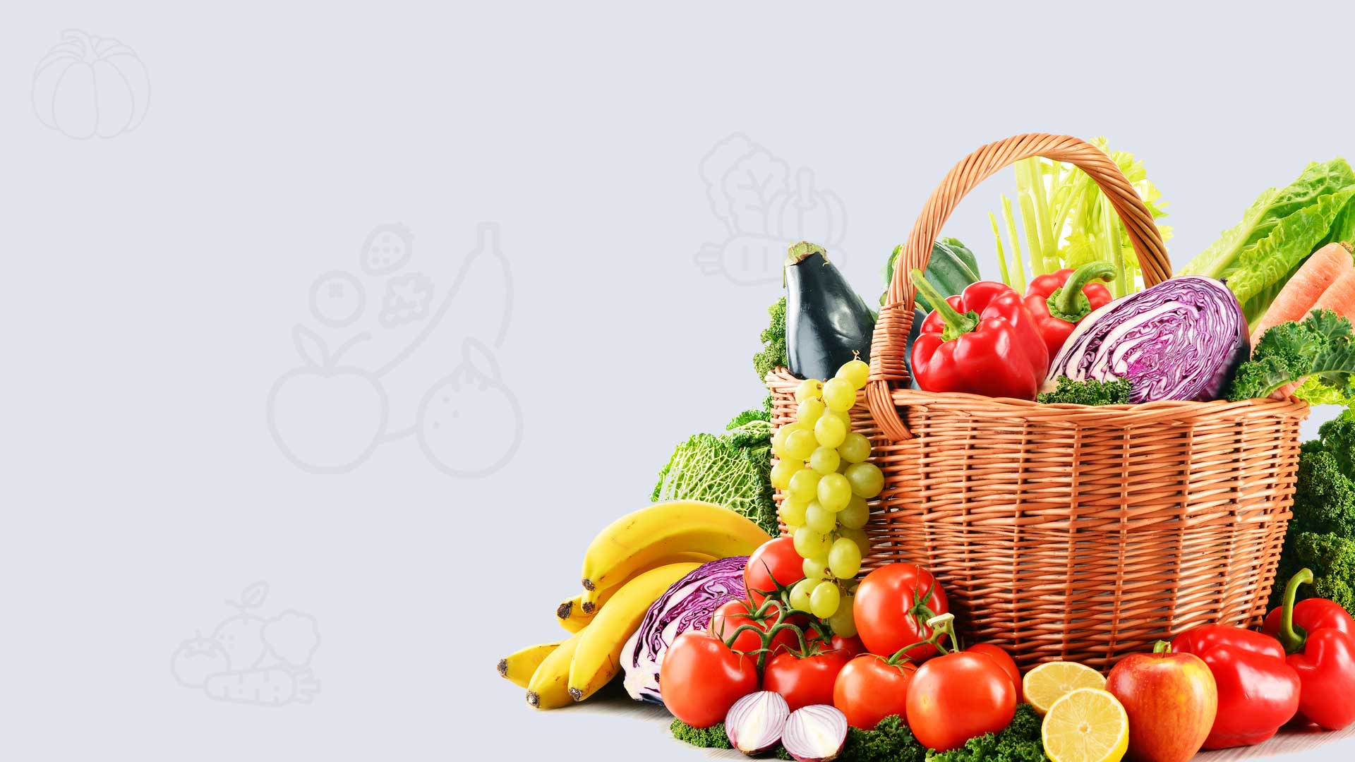 Fresh produce selection